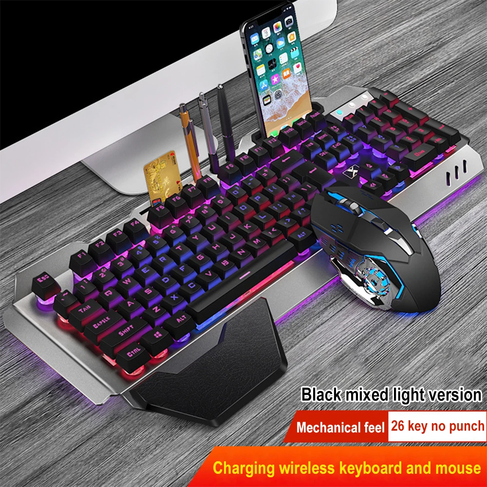 Esports Gaming Mouse Wireless - Ensemble clavier et souris sans fil