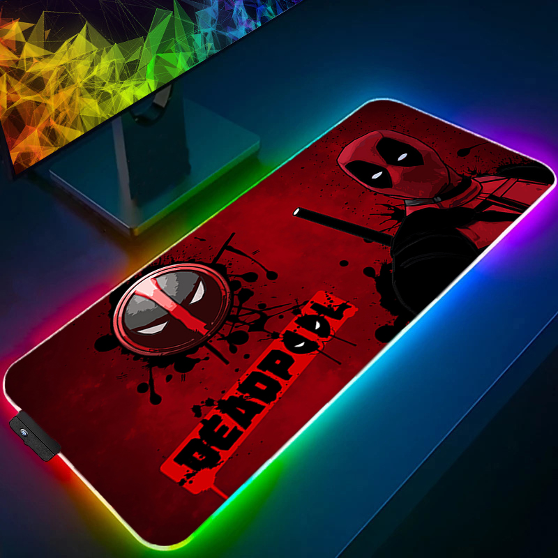 Esports Gaming Pc - LED tapis de souris jeu rétro-éclairage