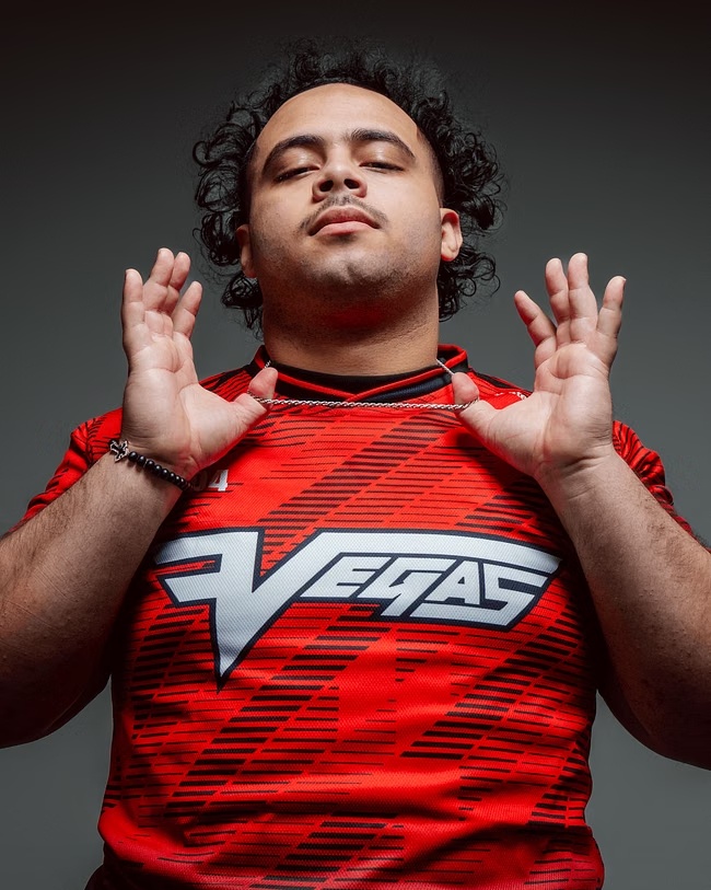 Esports Gaming Jersey - Nouveau Maillot Esports 2026 Vegas Rouge