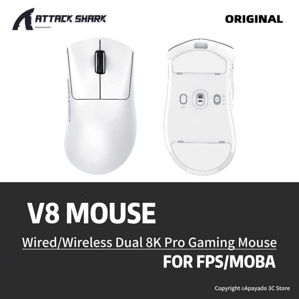 Esports Gaming Mouse Wireless - Souris de jeu sans fil ATTACK