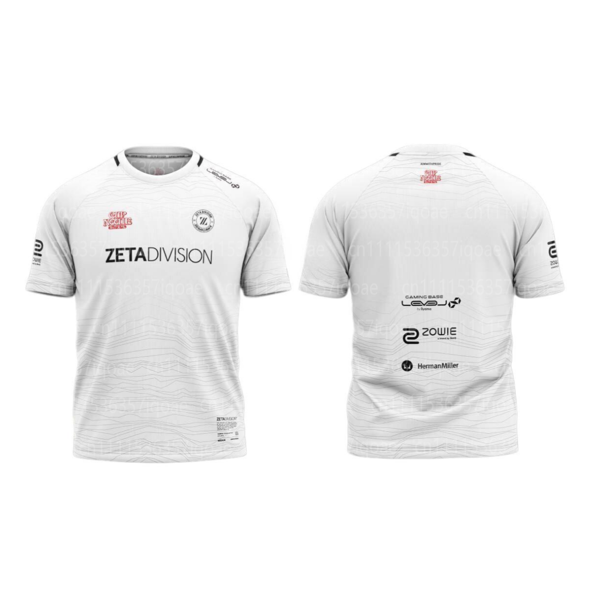 Esports Gaming Jersey - T-shirt d'été décontracté à manches courtes