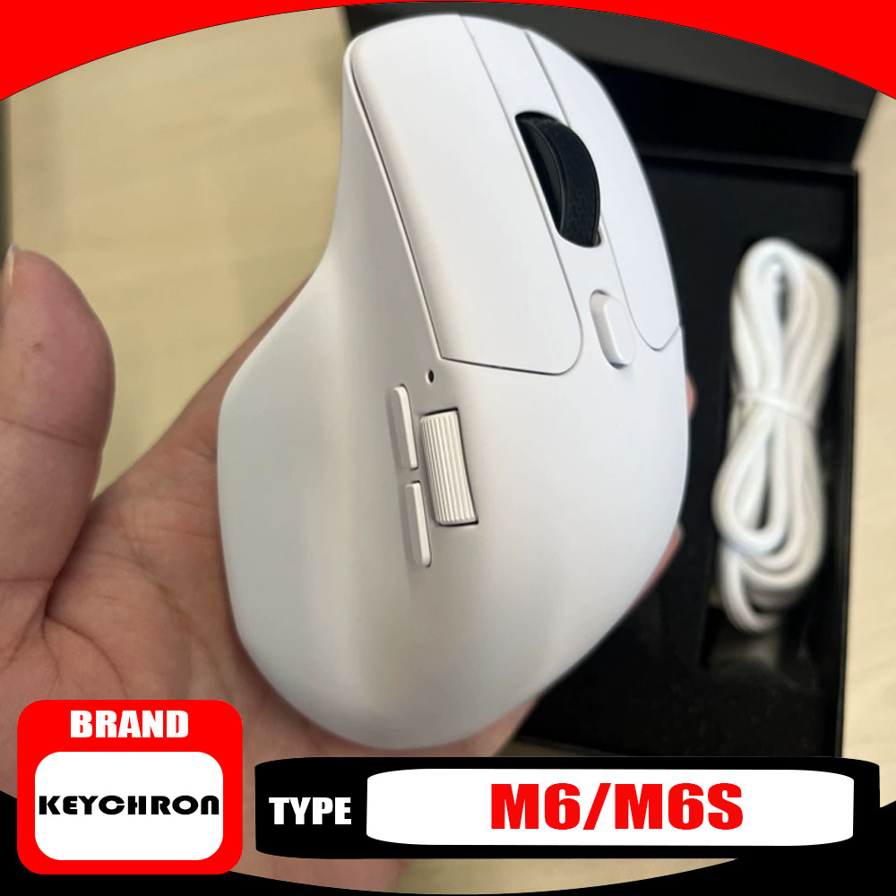 Esports Gaming Mouse Wireless - Souris sans fil Keychron M6/M6s A1