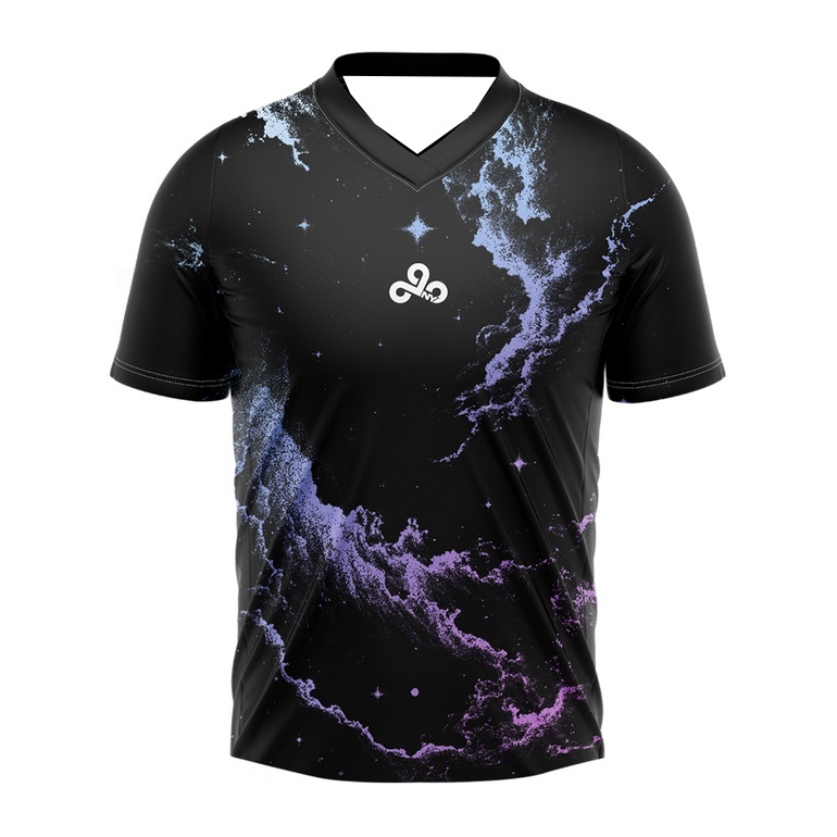 Esports Gaming Jersey - Nouveau Maillot Esports Cloud9 Galaxy Nebula