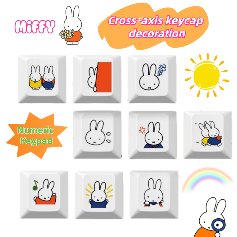 Nouveau keycap Miffy le lapin, - Keyboard Tenkeyless avis et prix