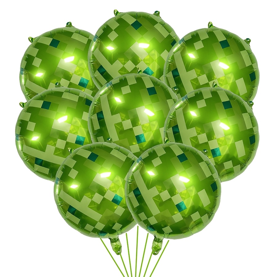 Ensemble de ballons vert pixel - Esports Gaming Events avis et prix