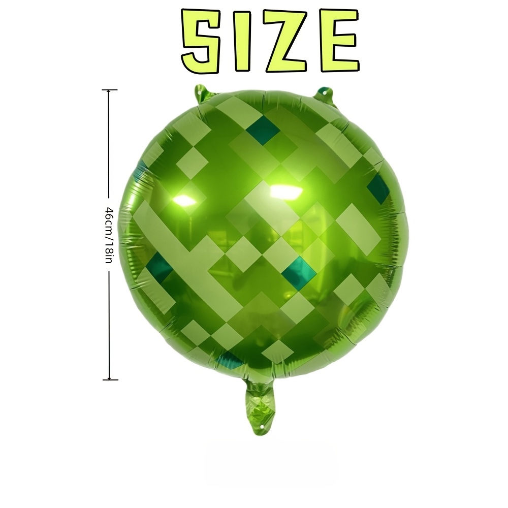 Ensemble de ballons vert pixel - Esports Gaming Events avis et prix