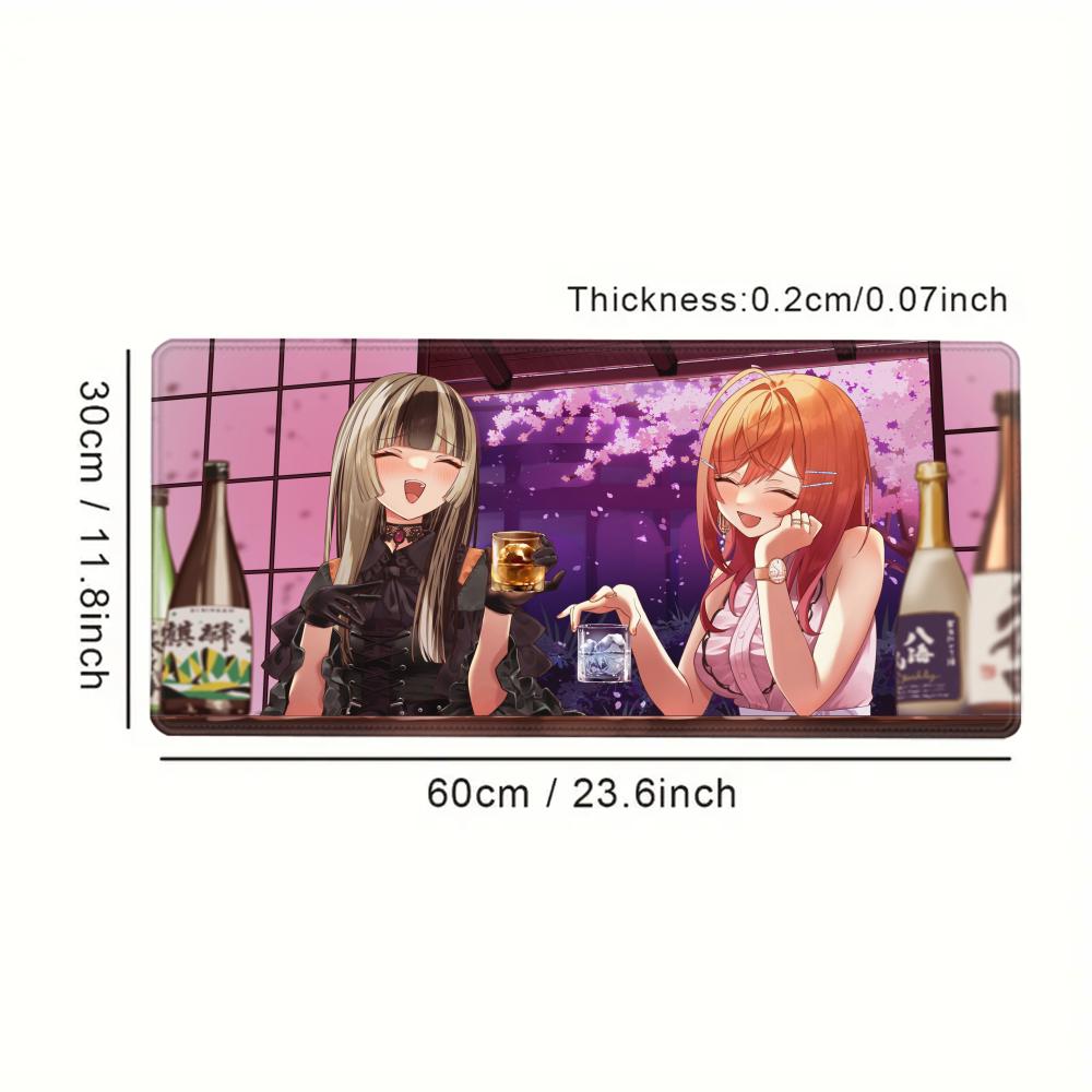 Tapis de bureau Anime Girl Juu - Esports Gaming Cabinet avis et prix