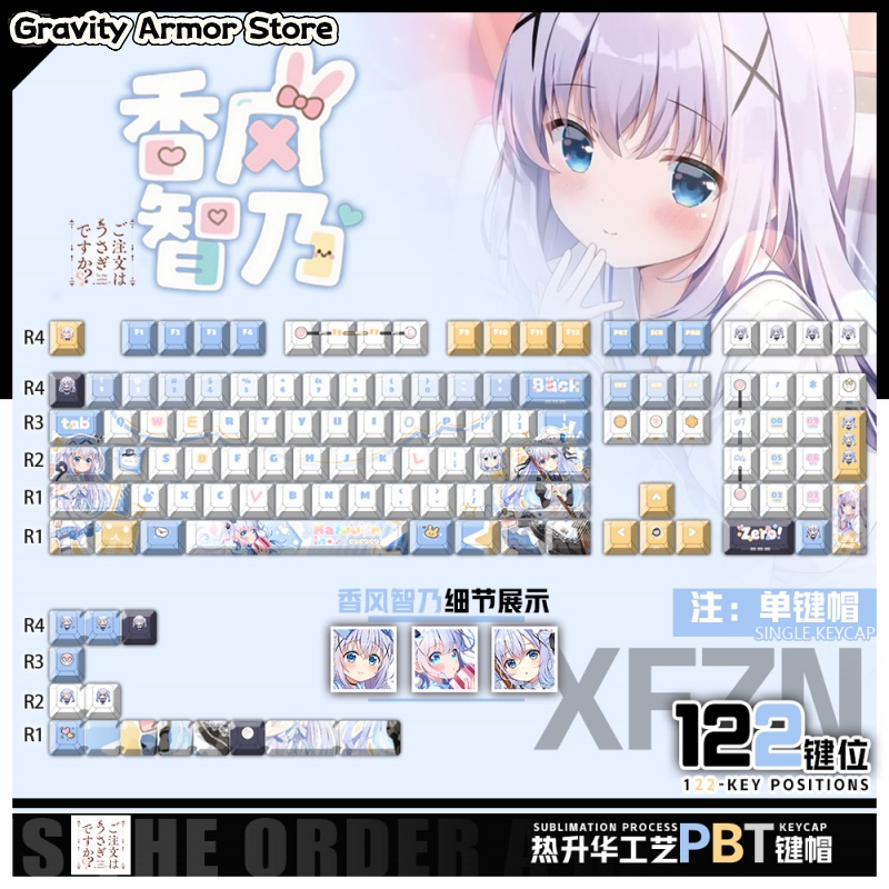 La commande est un lapin? Kafū - Keyboard Tenkeyless avis et prix