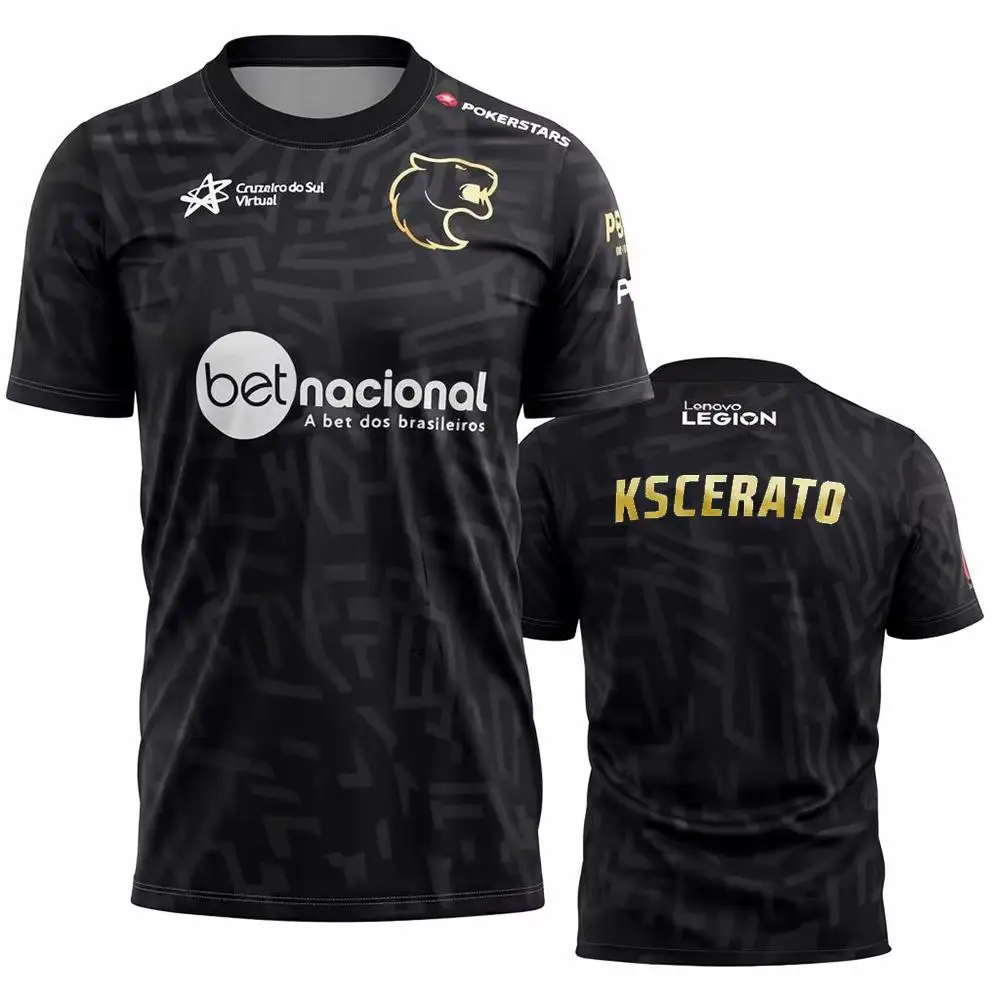 T-shirt d'équipe eSport FURIA  - Esports Gaming Jersey avis et prix