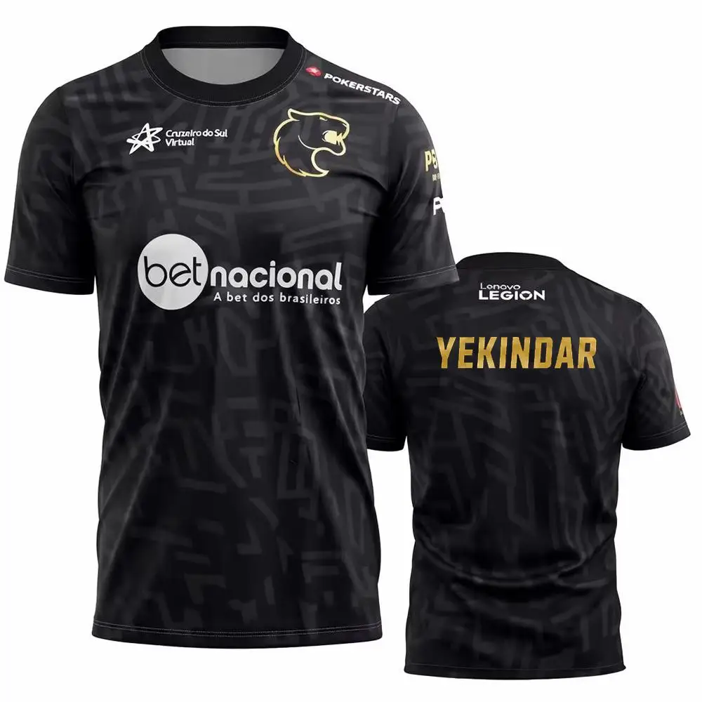 T-shirt d'équipe eSport FURIA  - Esports Gaming Jersey avis et prix