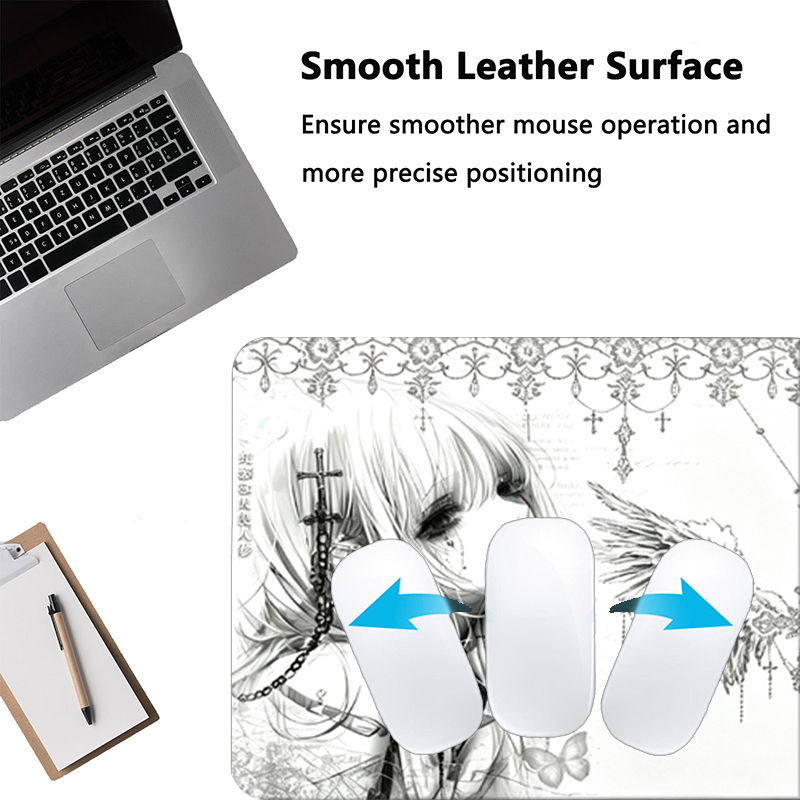 Tapis de souris en cuir noir e - Esports Gaming Pc avis et prix