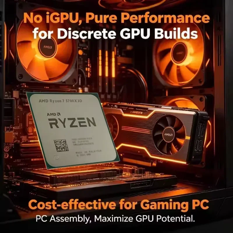 Processeur AMD Ryzen 7 5700X3D - Esports Gaming Pc avis et prix